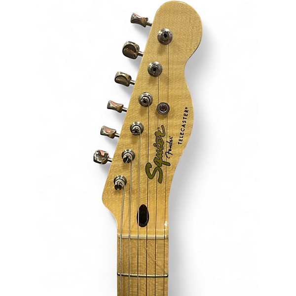 Used Squier Classic Vibe Telecaster Thinline Natural Hollow Body Electric Guitar