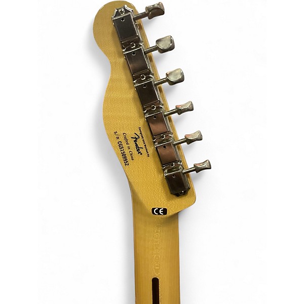 Used Squier Classic Vibe Telecaster Thinline Natural Hollow Body Electric Guitar