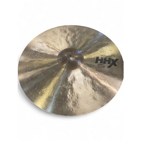 Used SABIAN 19in HHX COMPLEX THIN CRASH Cymbal
