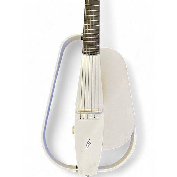 Used Enya Music Nexg Arctic White Solid Body Electric Guitar