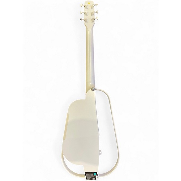 Used Enya Music Nexg Arctic White Solid Body Electric Guitar