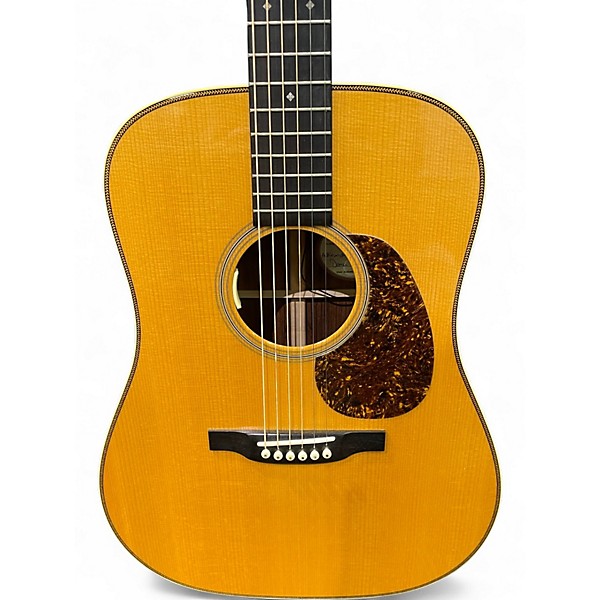 Used 2004 Bourgeois Vintage D Adirondack Spruce & Madagascar Rosewood Natural Acoustic Electric Guitar