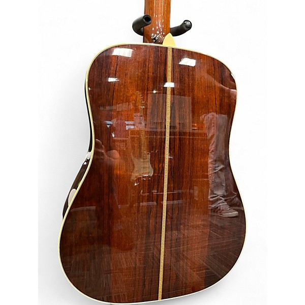 Used 2004 Bourgeois Vintage D Adirondack Spruce & Madagascar Rosewood Natural Acoustic Electric Guitar