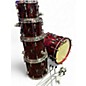 Used SONOR 5 Piece PROLITE SQ2 Red Tribal Drum Kit