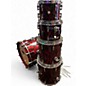 Used SONOR 5 Piece PROLITE SQ2 Red Tribal Drum Kit