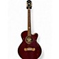 Used Epiphone EJ200 Coupe Red Acoustic Electric Guitar thumbnail