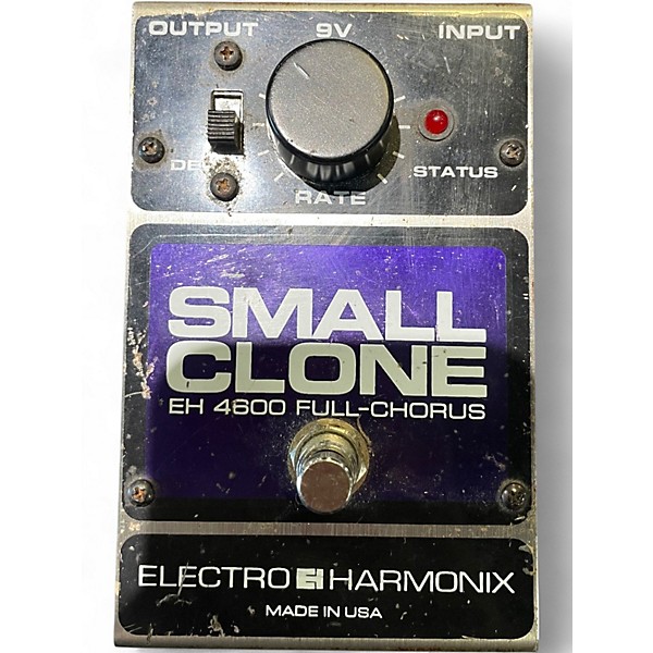 Used Electro-Harmonix Small Clone Analog Chorus Effect Pedal