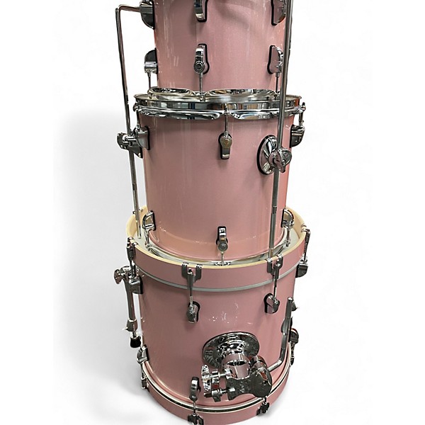Used PDP by DW 4 Piece NEW YORKER  Pink Drum Kit