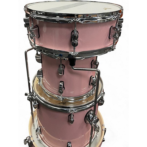Used PDP by DW 4 Piece NEW YORKER  Pink Drum Kit