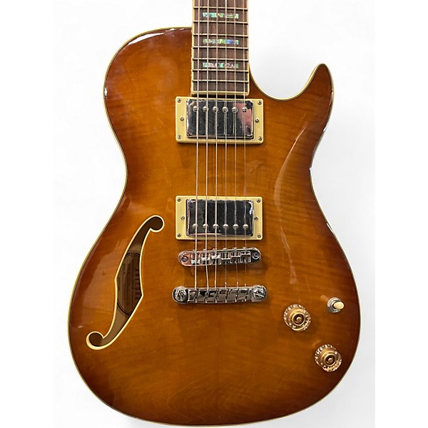 Used Ibanez AXD81 Natural Hollow Body Electric Guitar