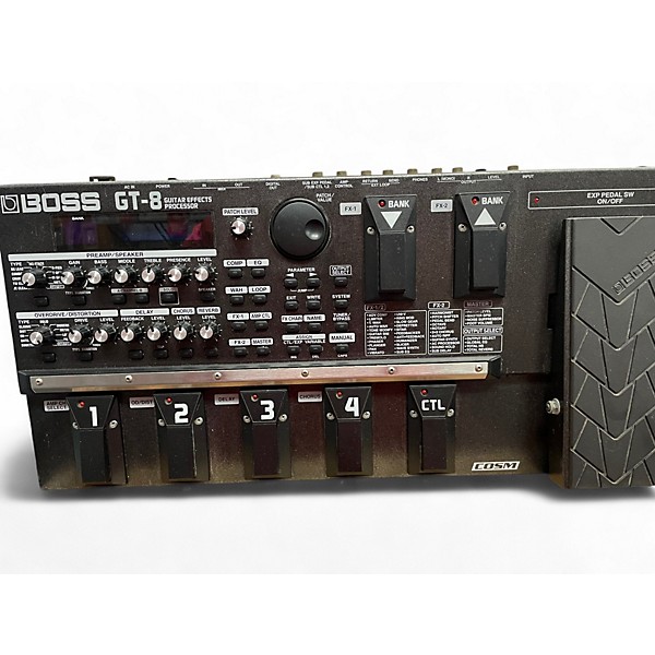 Used BOSS GT8 Effect Processor