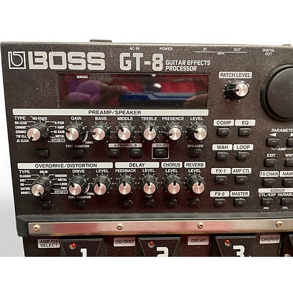 Used BOSS GT8 Effect Processor