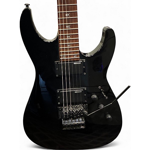 Used ESP KH202 Kirk Hammett Signature Black Solid Body Electric Guitar