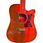 Used Epiphone Masterbuilt DR-500MCE Vintage Natural Acoustic Electric Guitar