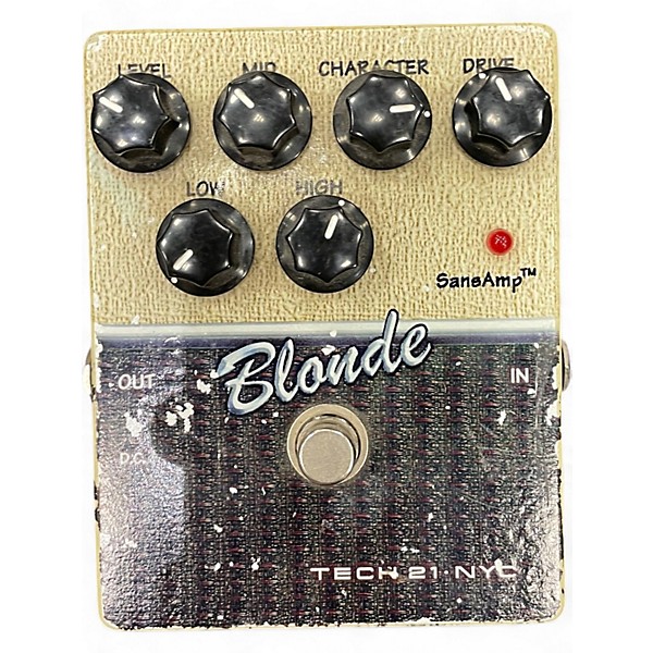 Used Tech 21 CSBL2 Sansamp Character Series Blonde V2 Effect Pedal