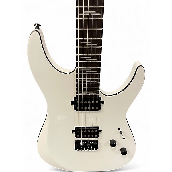 Used Schecter Guitar Research REAPER 6 CUSTOM WHITE Solid Body Electric Guitar