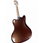 Used Squier AFFINITY JAGUAR MYSTIC METALLIC BROWN Solid Body Electric Guitar