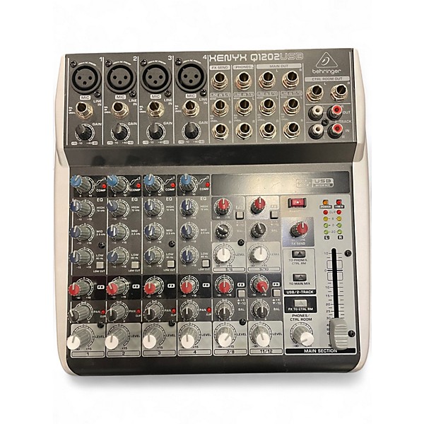 Used Behringer Xenyx Q1202USB Unpowered Mixer