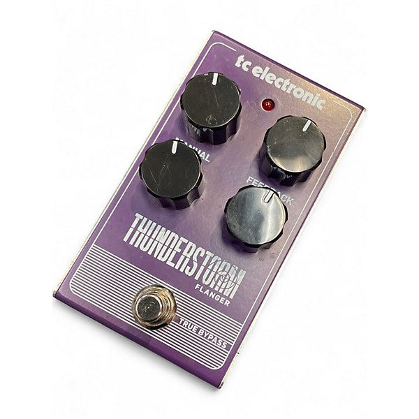 Used TC Electronic Thunderstorm Flanger Effect Pedal