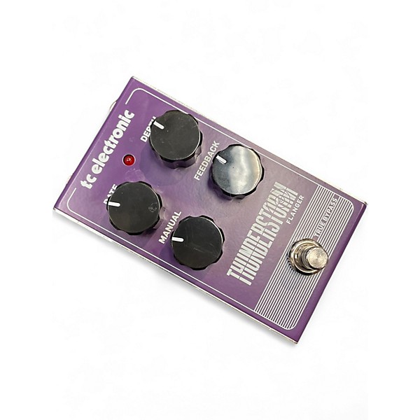 Used TC Electronic Thunderstorm Flanger Effect Pedal