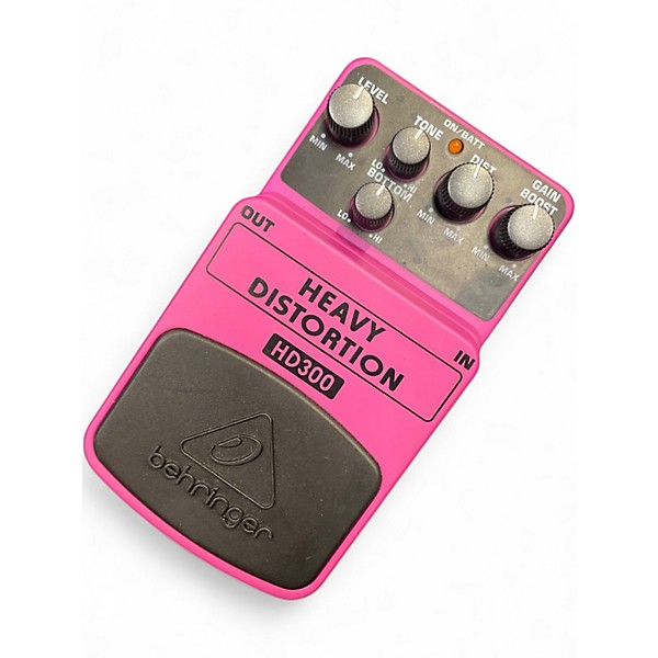 Used Behringer HD300 Heavy Distortion Effect Pedal