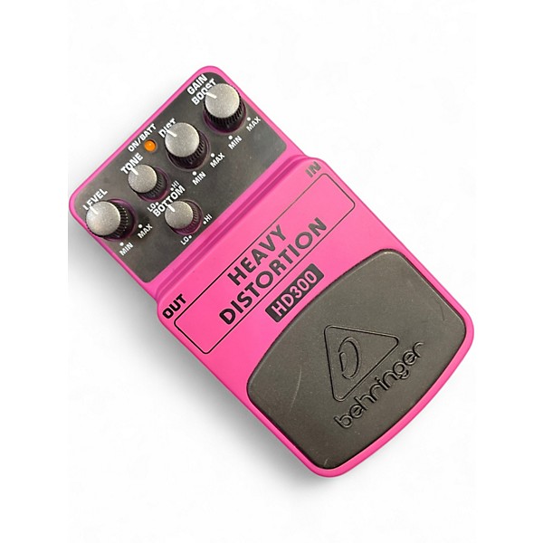 Used Behringer HD300 Heavy Distortion Effect Pedal