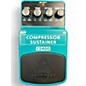 Used Behringer CS400 Compressor Sustainer Effect Pedal thumbnail