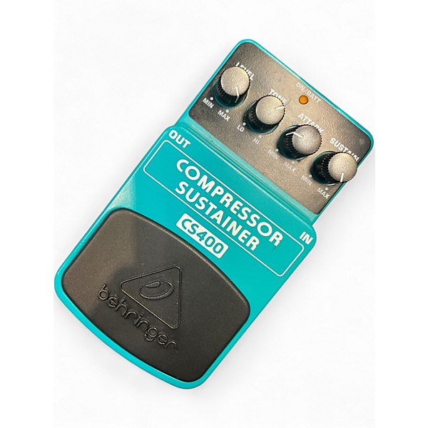 Used Behringer CS400 Compressor Sustainer Effect Pedal