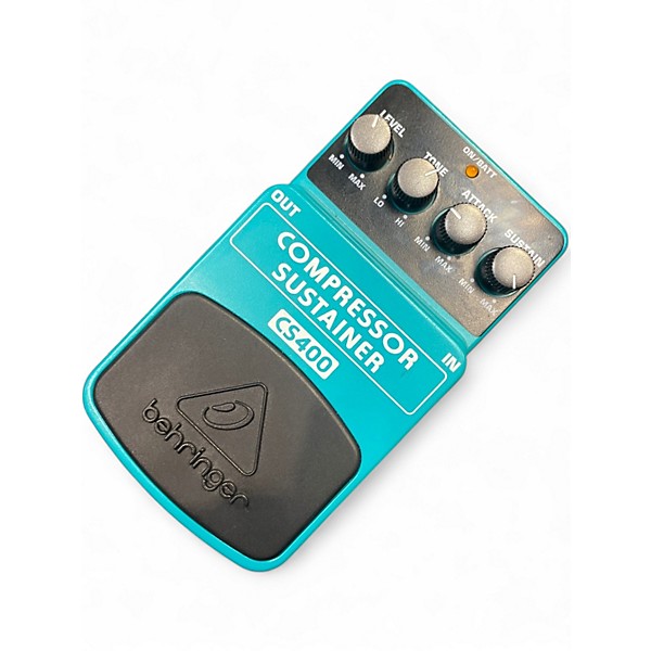 Used Behringer CS400 Compressor Sustainer Effect Pedal