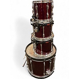 Used TAMA 4 Piece Rockstar Burgundy Drum Kit