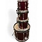 Used TAMA 4 Piece Rockstar Burgundy Drum Kit thumbnail