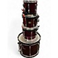 Used TAMA 4 Piece Rockstar Burgundy Drum Kit