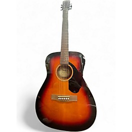 Used Fender CC60S 3 Color Sunburst Acoustic Guitar