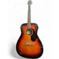 Used Fender CC60S 3 Color Sunburst Acoustic Guitar thumbnail