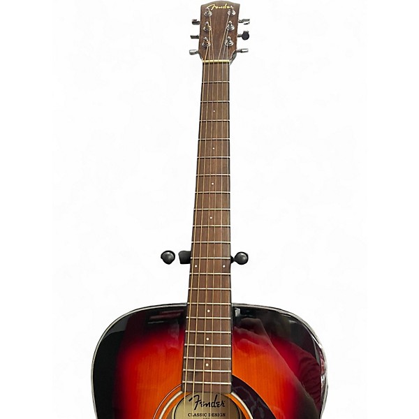 Used Fender CC60S 3 Color Sunburst Acoustic Guitar