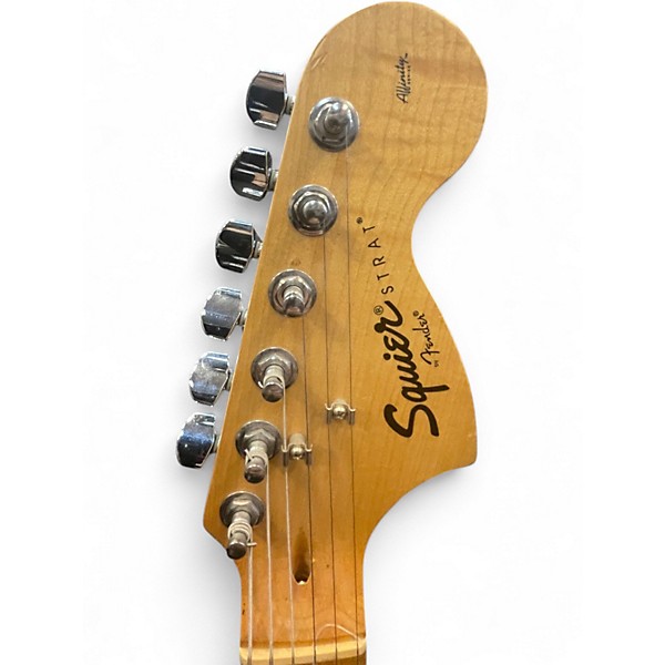 Used Squier Affinity Telecaster 2 Tone Sunburst Solid Body Electric Guitar