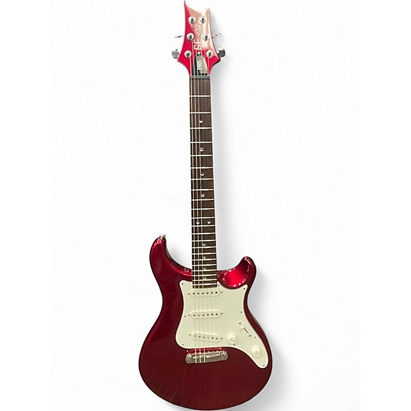 Used PRS SE EG Red Solid Body Electric Guitar