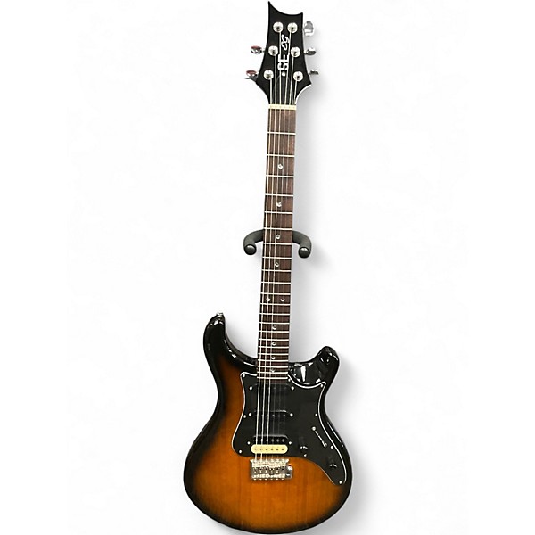 Used PRS SE EG 2 Color Sunburst Solid Body Electric Guitar