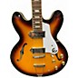 Used Epiphone Casino 2 Color Sunburst Hollow Body Electric Guitar