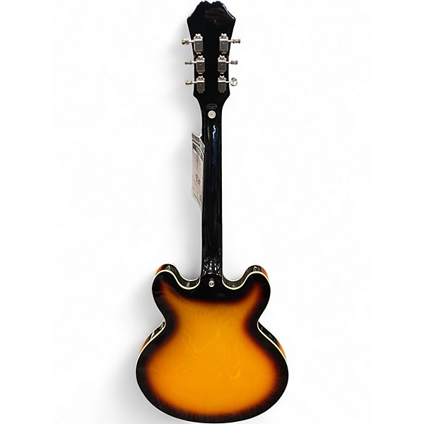 Used Epiphone Casino 2 Color Sunburst Hollow Body Electric Guitar