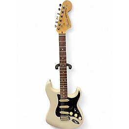 Used 2021 Fender American Performer Stratocaster SSS Olympic White Solid Body Electric Guitar