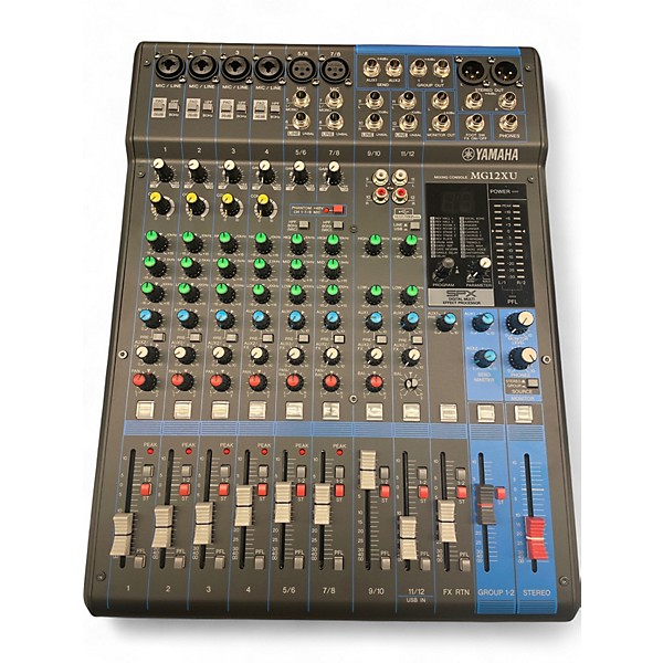 Used Yamaha MG12XU Unpowered Mixer