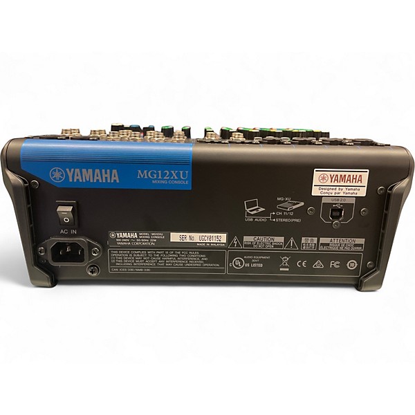 Used Yamaha MG12XU Unpowered Mixer