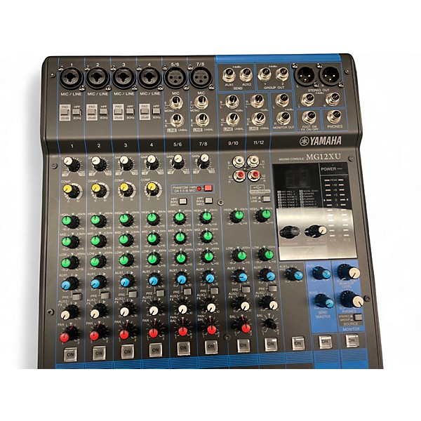 Used Yamaha MG12XU Unpowered Mixer