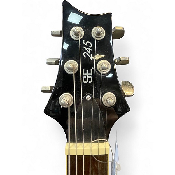 Used PRS 245 SE Black Solid Body Electric Guitar