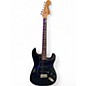 Used 1977 Fender Standard Stratocaster Black Solid Body Electric Guitar thumbnail