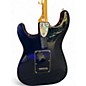 Used 1977 Fender Standard Stratocaster Black Solid Body Electric Guitar