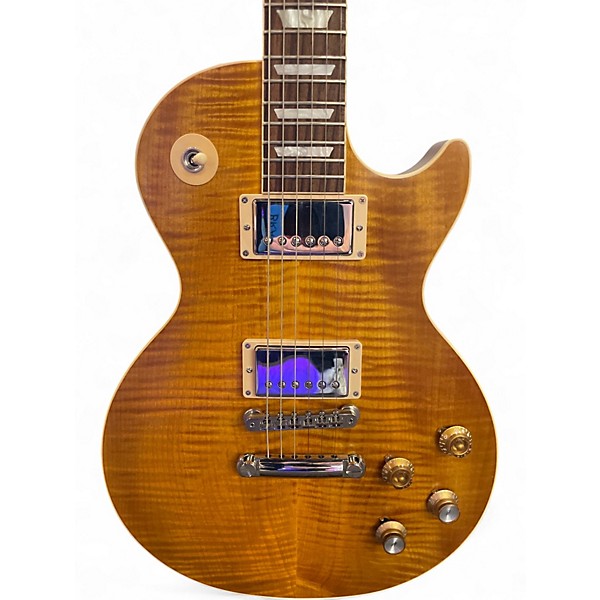 Used 2024 Gibson GREENEY KIRK HAMMETT LES PAUL  STANDARD GREENY BURST Solid Body Electric Guitar