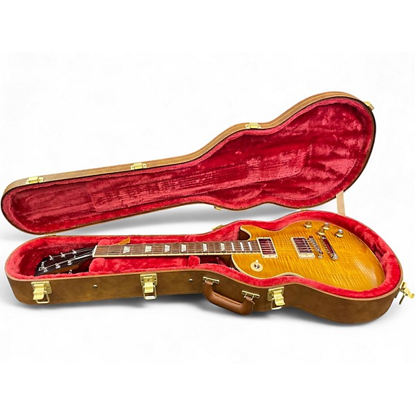 Used 2024 Gibson GREENEY KIRK HAMMETT LES PAUL  STANDARD GREENY BURST Solid Body Electric Guitar