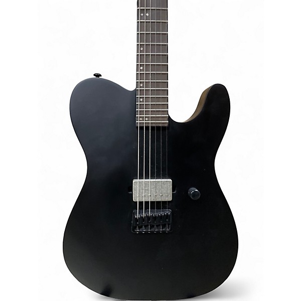 Used ESP ltd te201 Black Solid Body Electric Guitar